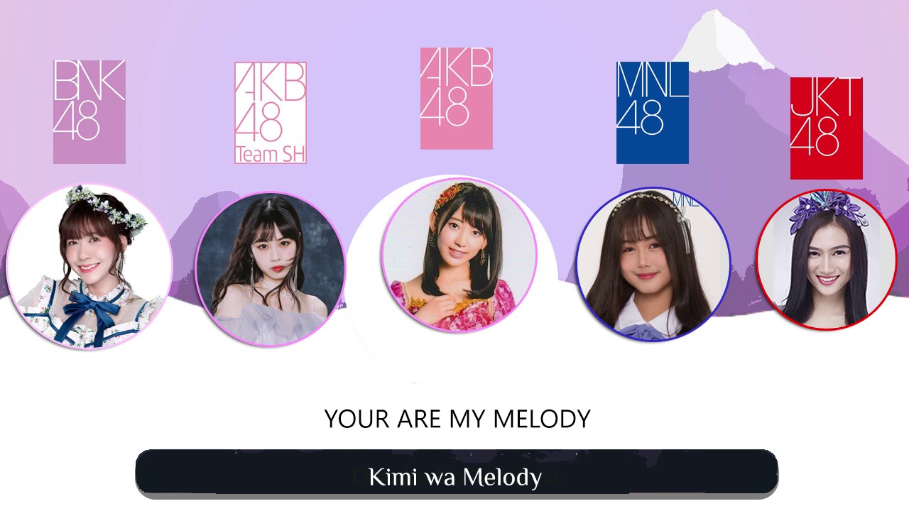 Kimi wa Melody - AKB48 / JKT48 / BNK48 / MNL48 / AKB48 Team SH | MIX