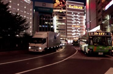 緊急事態宣言解除後の夜の池袋の様子。NIght Watching at Ikebukuro, after the release of covid 19 alert.