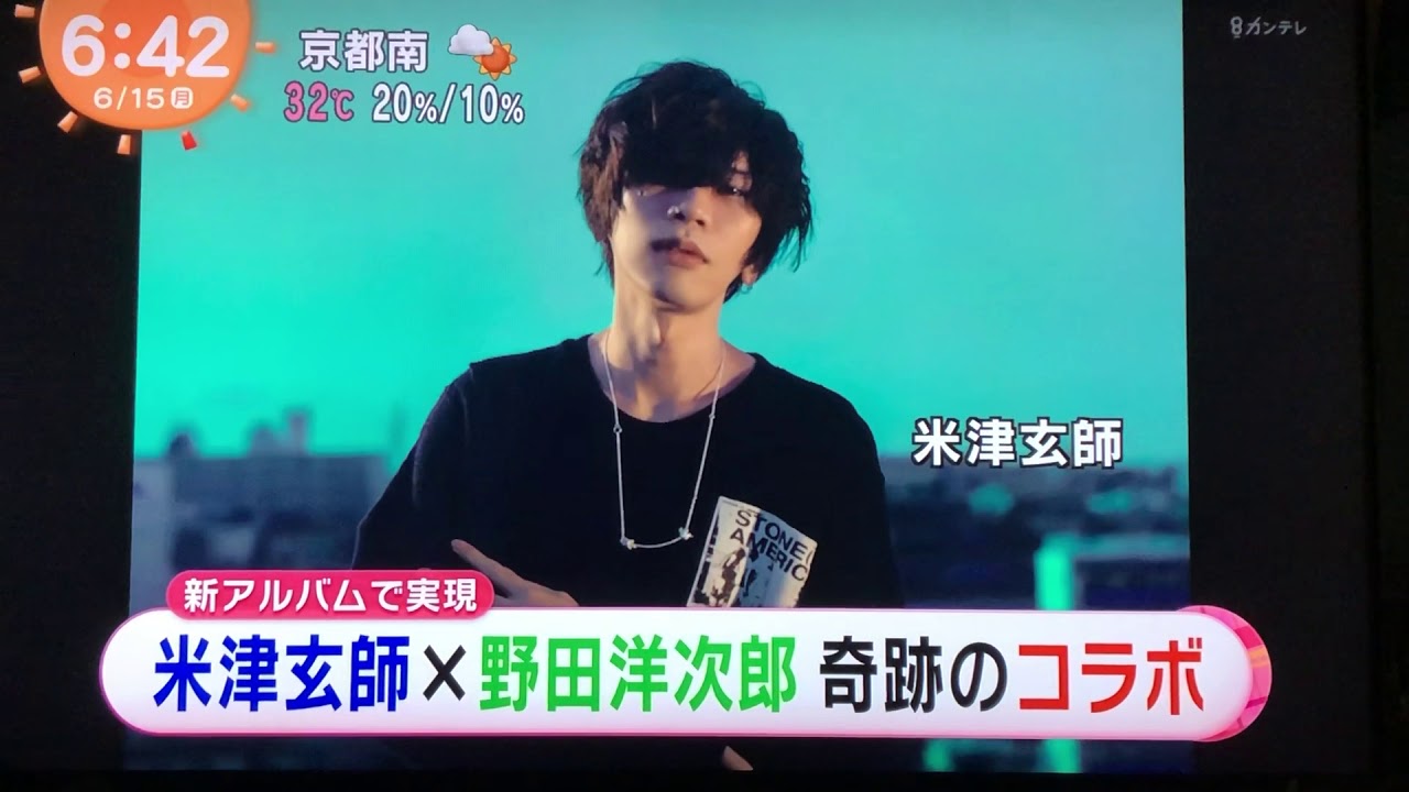 米津玄師 × 野田洋次郎 奇跡のコラボ               パプリカ 1億再生突破