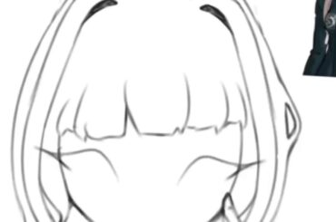 chiaki nanami speedpaint thing