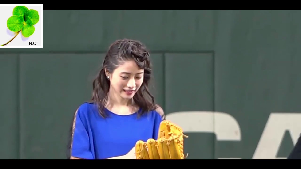 （long）【Satomi Ishihara】Opening ball 2014〜2019 【石原さとみ】可愛い始球式_ 総集編2014〜2019