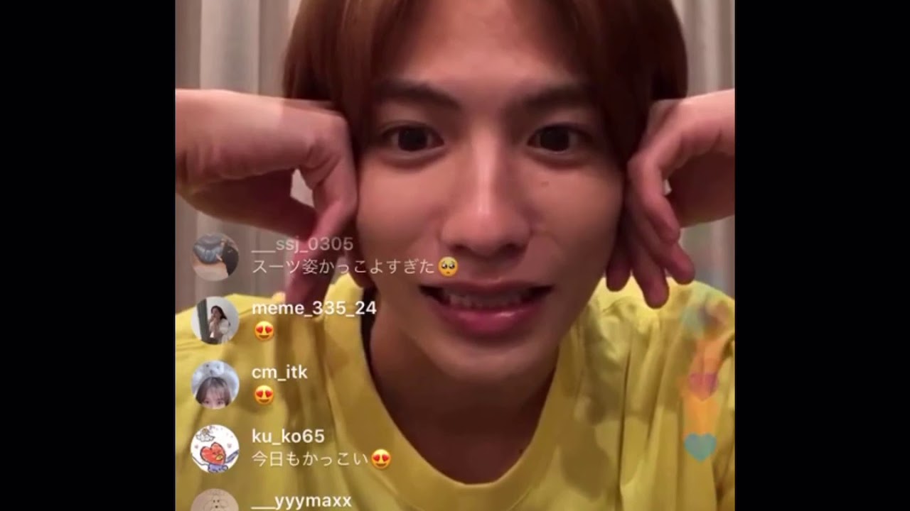 志尊淳　インスタライブ「#志尊の自塾部屋」2020.6.16 ノリノリすぎてかわいいーーー