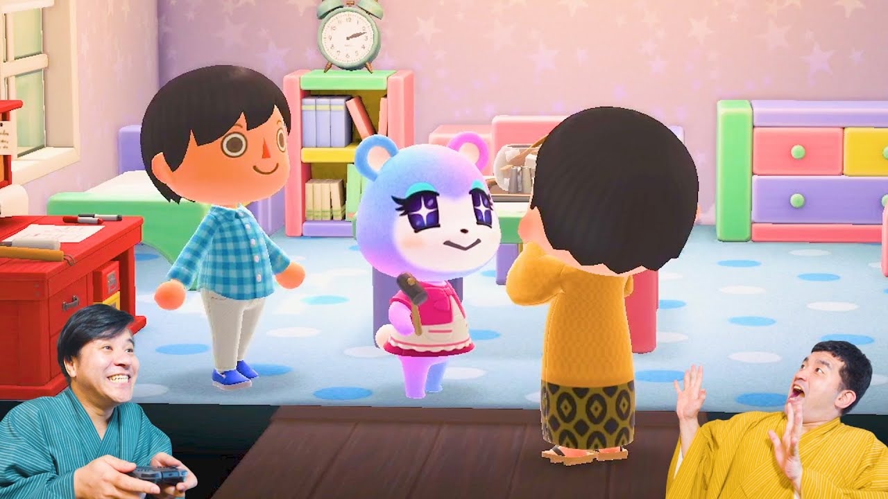 【あつまれどうぶつの森】#12 すゑひろがりず、大人気キャラが仲間に！【狂言風ゲーム実況】【あつ森】