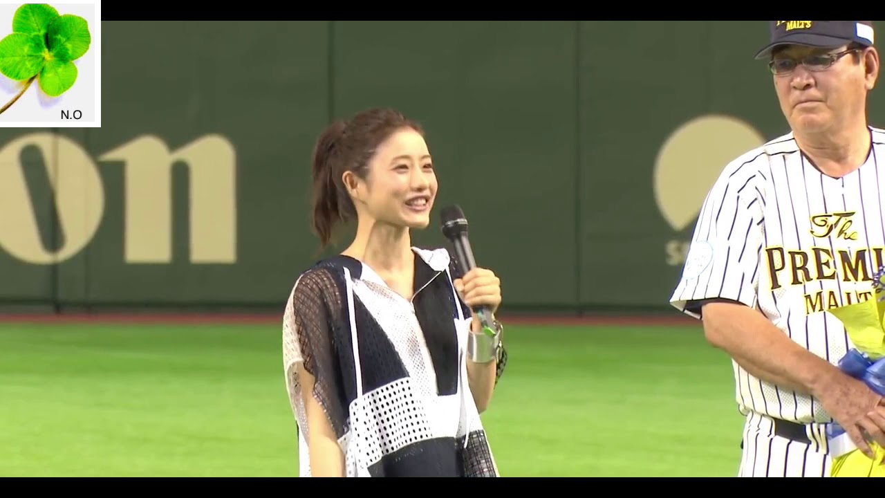 【Satomi Ishihara】Opening ball 2015 【石原さとみ】可愛い始球式_ナイスファンサービス2015 【Satomi Ishihara】Opening ball 2015 【石原さとみ】可愛い始球式_ナイスファンサービス2015