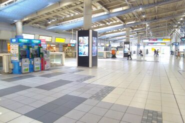 緊急事態宣言中 品川駅構内を散策 Walk around Shinagawa station premises 【4K】【June 2020】