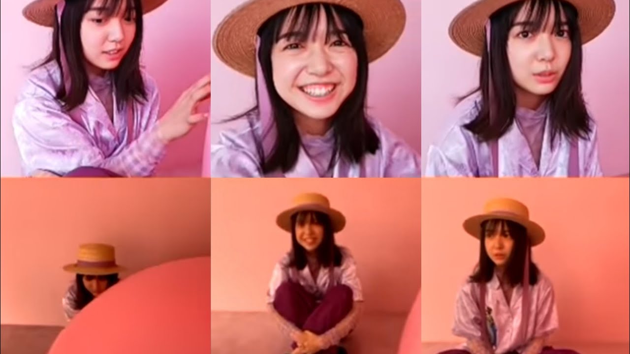 上白石萌音 インスタライブ 2020-06-21 上白石萌音さん 雑誌mini スチール撮影 インスタライブ