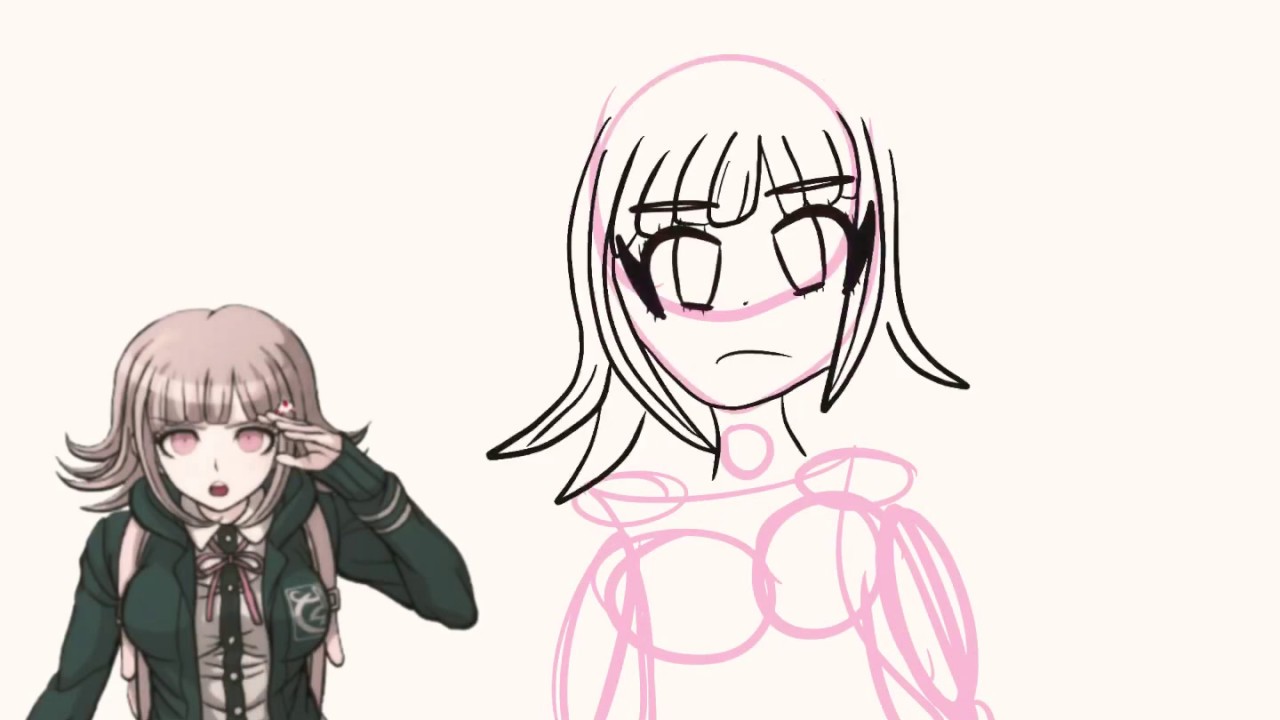 Chiaki Nanami Speedpaint