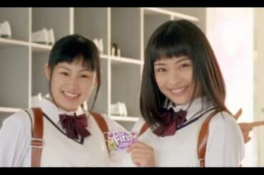 Japanese Commercials Suzu hirose　フィッツ　広瀬すず　CM　南乃彩希　『スクール編』　『なかよしダンス編』Music JP