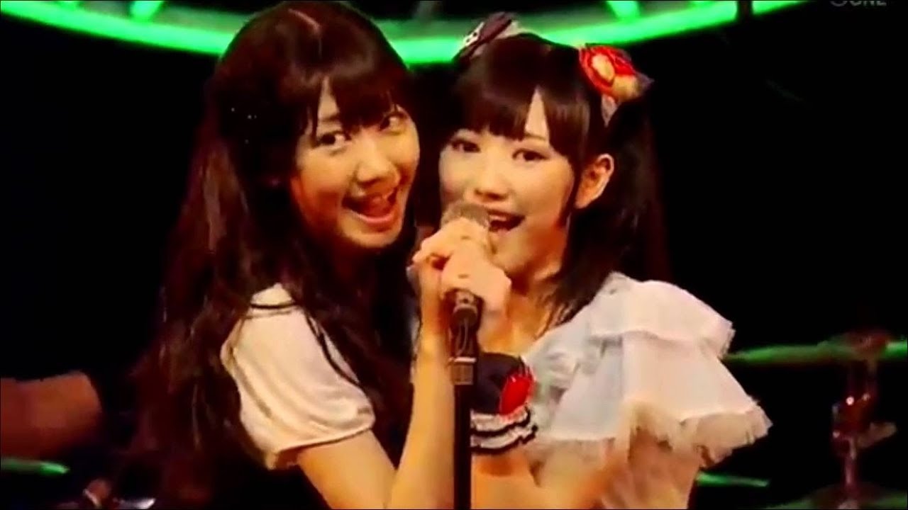 AKB48 渡り廊下走り隊7 フレンチ・キス コラボ 生歌披露！110916