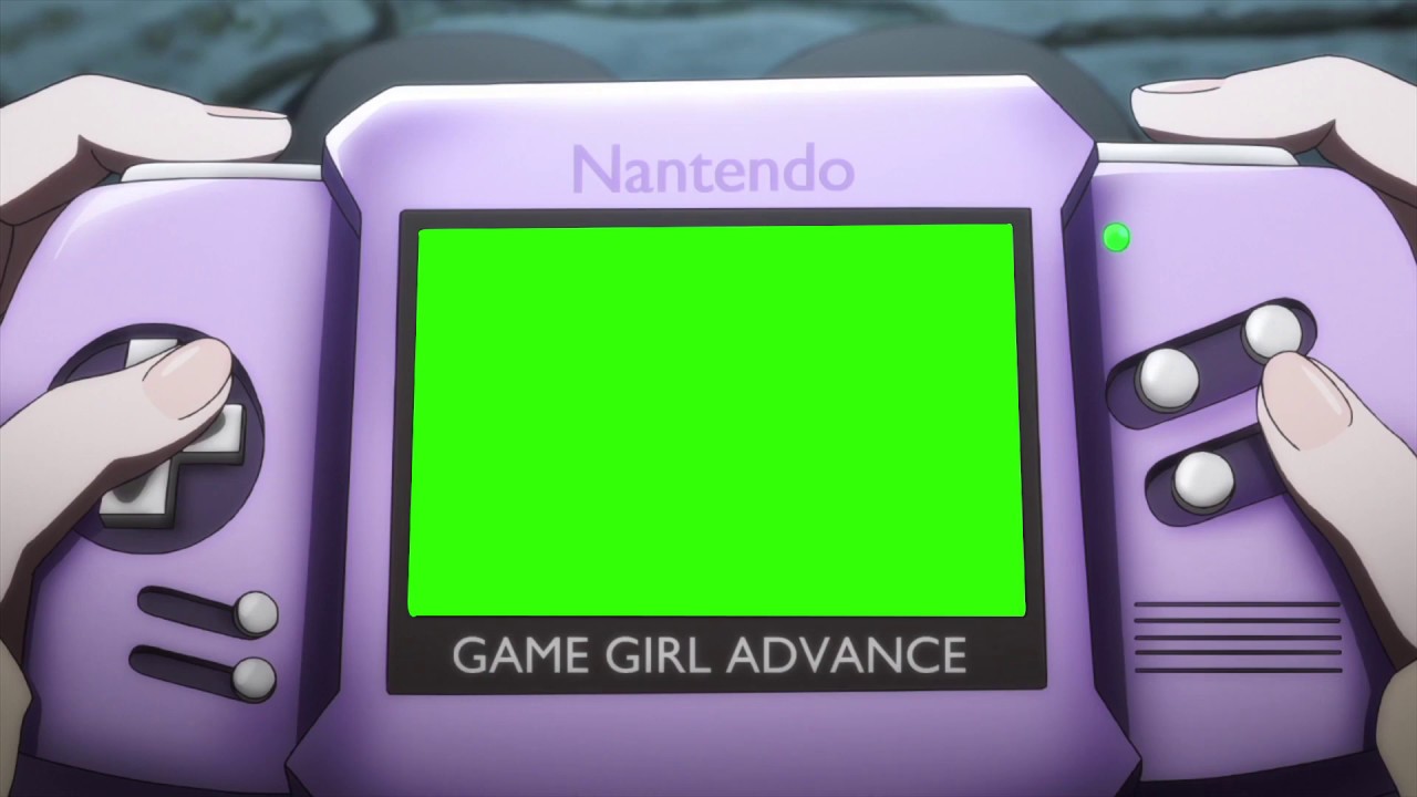Chiaki Nanami Gaming Green Screen Template