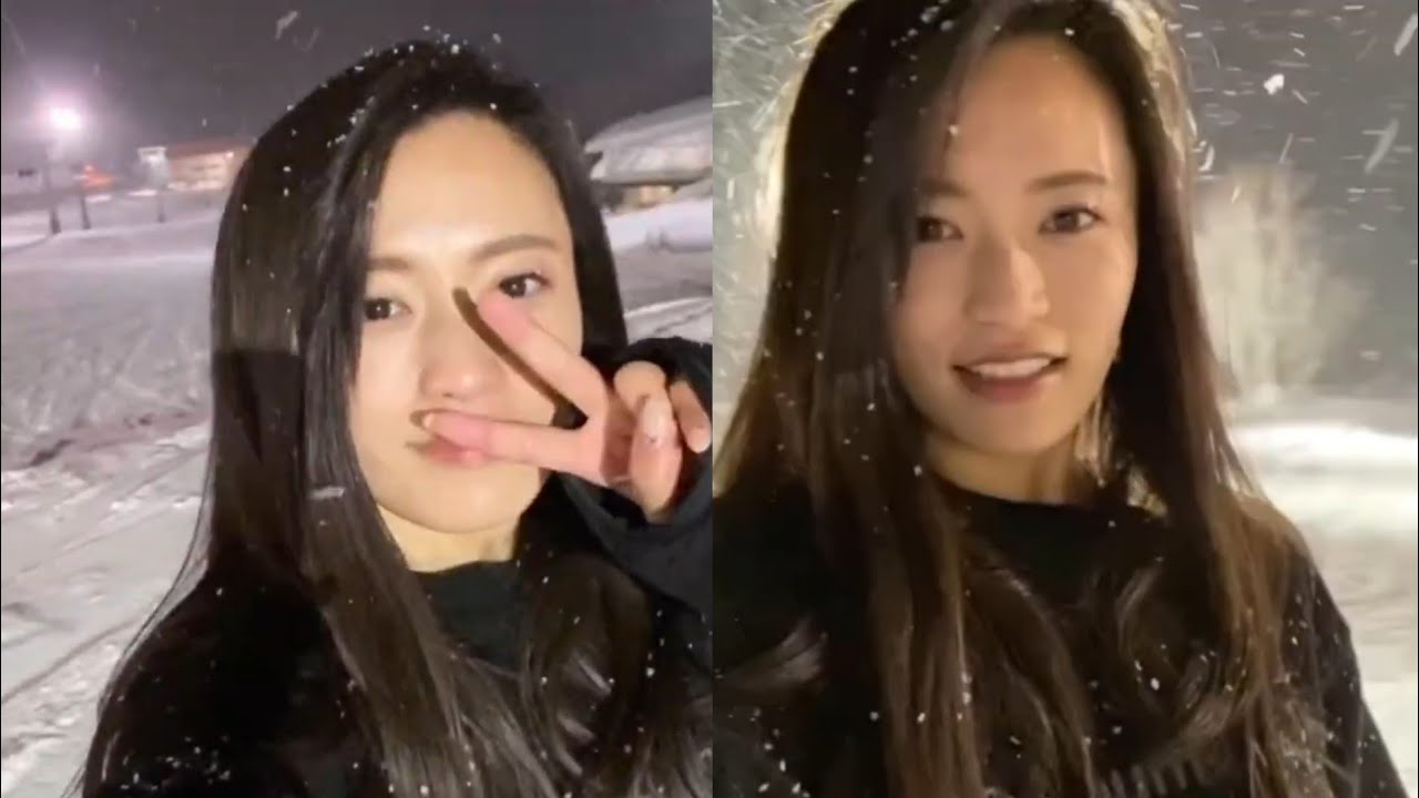 「 Hi 」小島瑠璃子と雪