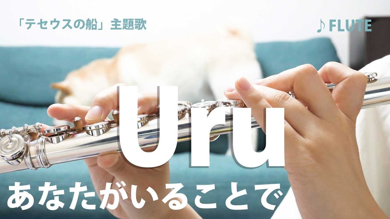 【フルート】あなたがいることで/Uru 「テセウスの船」主題歌【演奏してみた】FLUTE