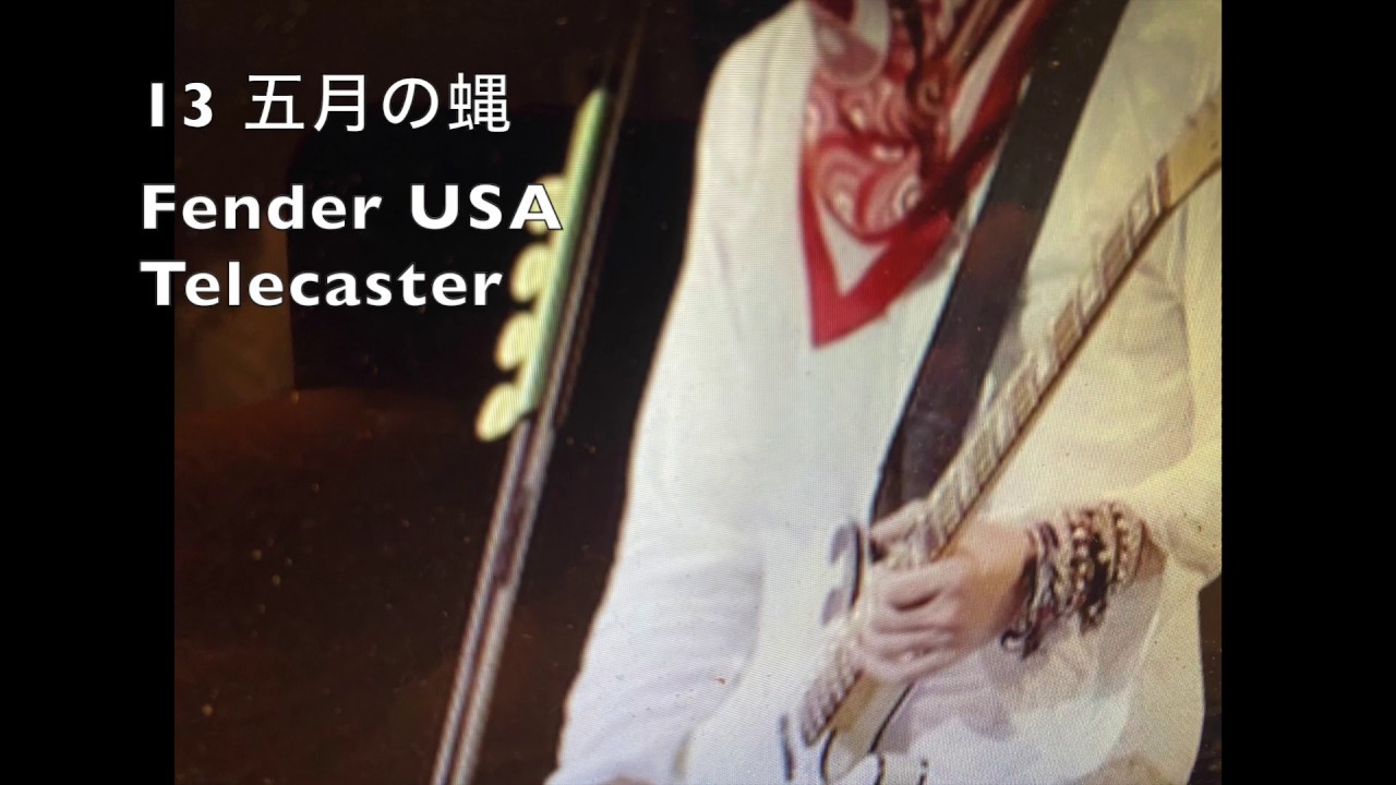 [実況生中継2] 野田さんの使用ギターを見てみる。 Part7 ~SGの登場！~