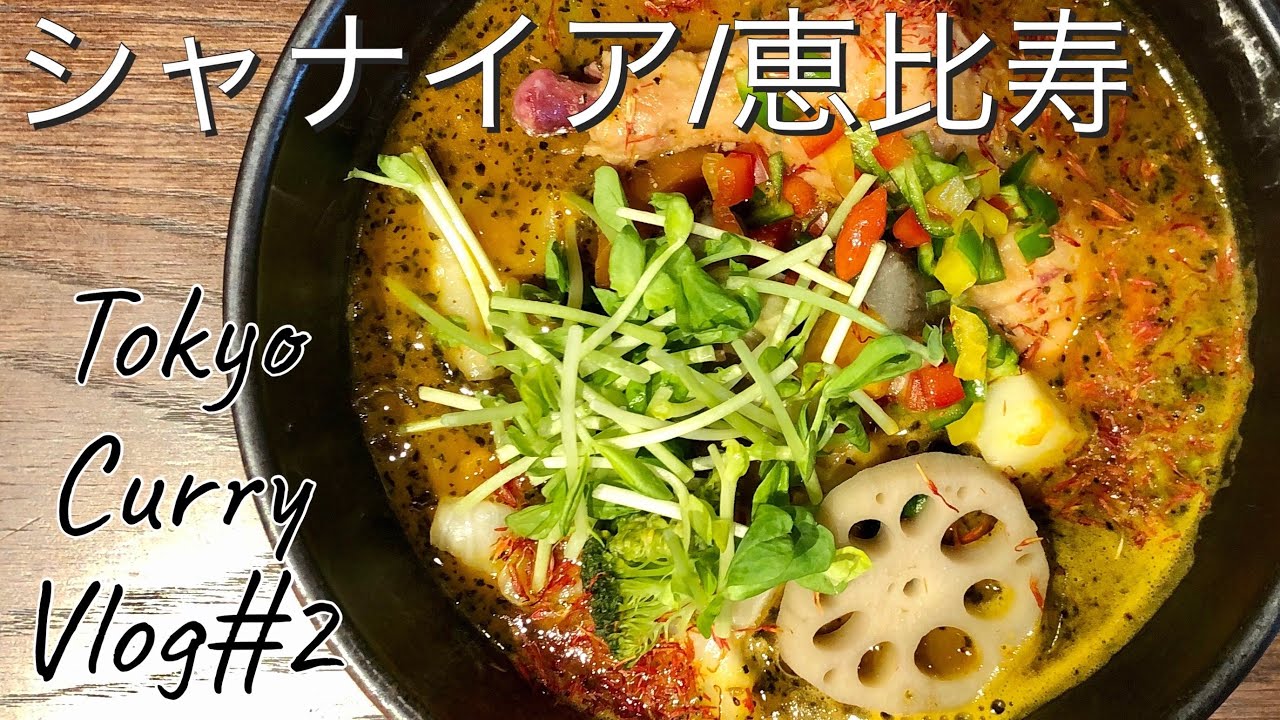 石原さとみさん行きつけ＆孤独のグルメ紹介のカレーを食べる/シャナイア/恵比寿と目黒の間のカレー屋さん/TokyoCurryVlog#2