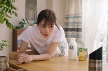 川口春奈  クノール  カップスープ 「冷たい牛乳でつくるカップスープ  夏の定番」編 TVCM