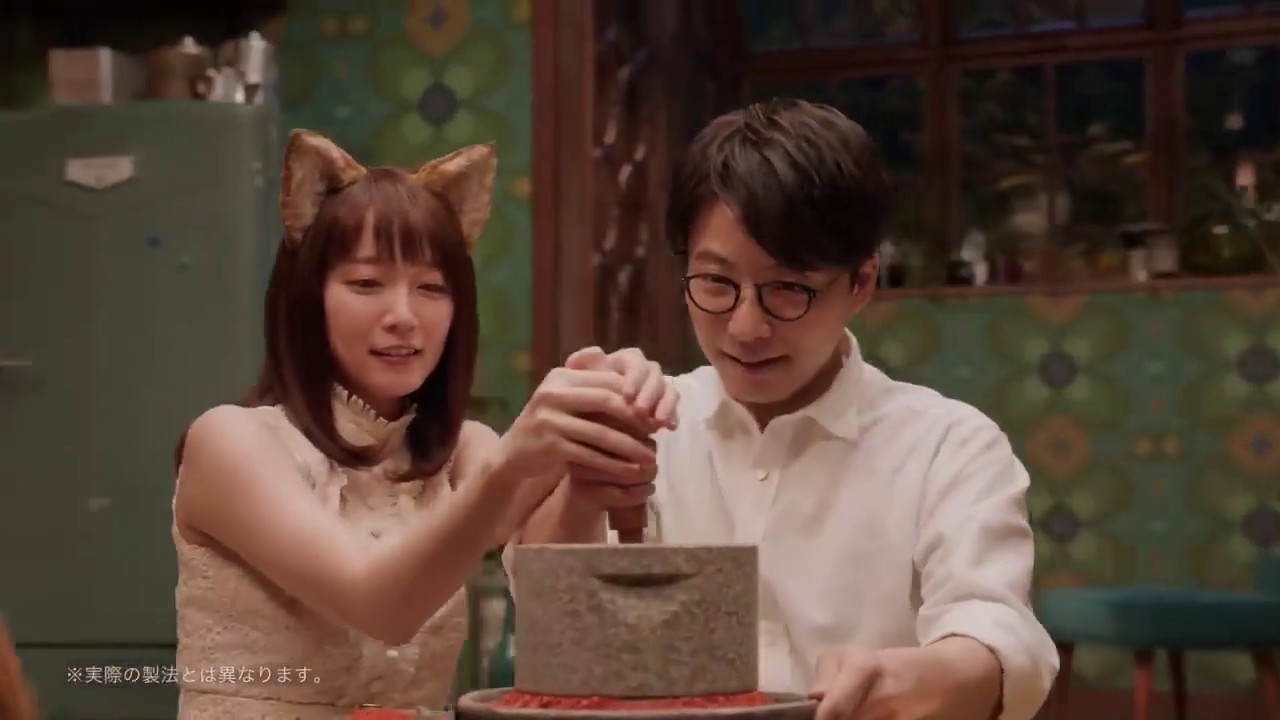 【吉岡里帆/Riho Yoshioka】可愛いどんぎつね_共同作業