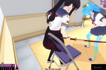Play as Erika Nanami by Erika Nanami: Yandere Simulator.