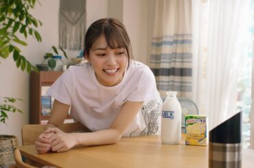 「クノール® カップスープ」 冷たい牛乳でつくるカップスープ　夏の定番編 15秒 ＣＭ改訂　川口春奈