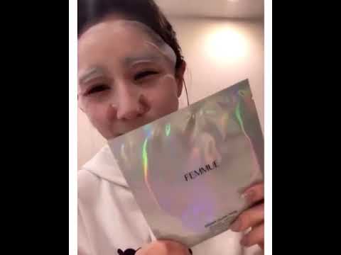 NEW 乳液仮面　田中みなみ　真白な素顔。Minami Tanaka face Art