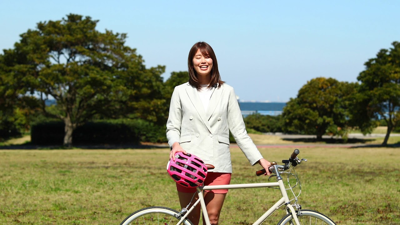 「自転車アンバサダー」稲村亜美さんからのコメント動画