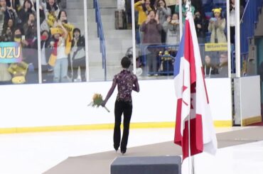 19Aci ceremony Yuzuru Hanyu 羽生結弦 Part 5