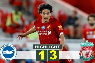 南野は後半アディショナルタイム6分にエリア内でチャンスを迎えたが!!! ブライトン 1-3 リヴァプール プレミアリーグ 2020.07.09