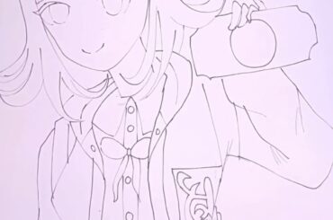 Drawing Chiaki Nanami | danganropa anime | Check Description