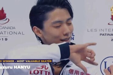 羽生結弦だけ抜き出してみた⛸祝🎇ISUスケートアワード２０２０最高賞受賞！YUZURU HANYU　ISU Skating Awards 2020