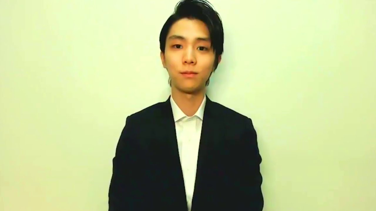 YUZURU HANYU 日本語で日本のファン向け　ISUスケアワでMVSを受賞した羽生結弦選手のコメントです。コロナ、豪雨災害への心配　２０２０