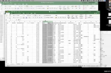 新型コロナウイルス「感染者マップ」の公開データから日毎、県別の計数値を生成