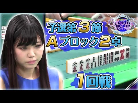 【麻雀】麻雀ウォッチ シンデレラリーグ2018予選第3節Aブロック2卓1回戦