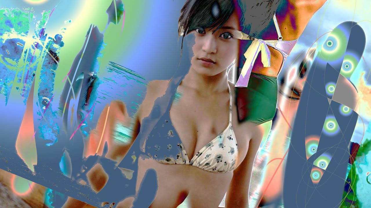 頭脳美貌スタイル全て持って生まれた小島瑠璃子　busty sexy hot bikkini with Galantis - Holy Water