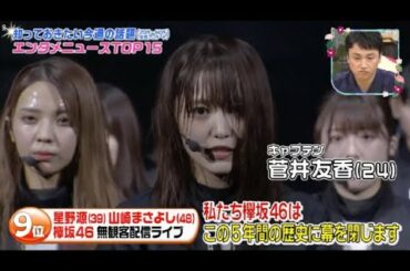 王様のブランチ ! 欅坂46 10月で活動休止へ 改名を電撃発表「KEYAKIZAKA46 Live Online, but with You ! 」2020.07.18