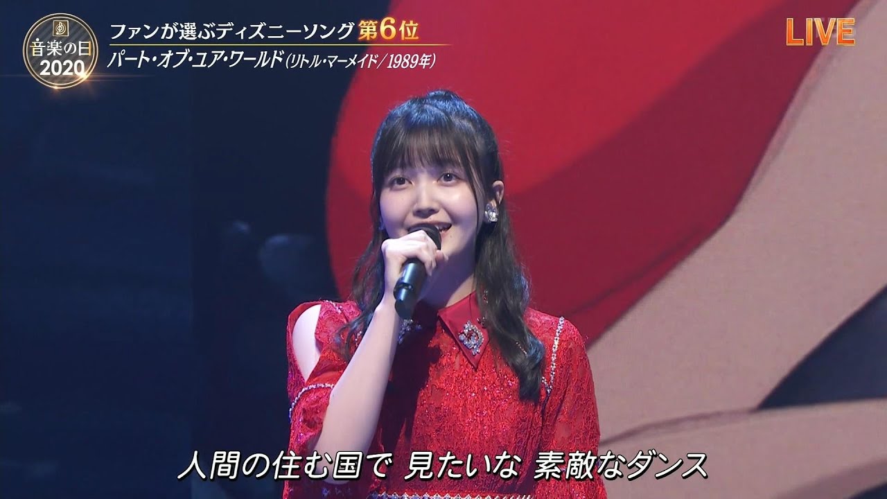 乃木坂46 欅坂46 日向坂46 音楽の日 ディズニーソングメドレー Yayafa