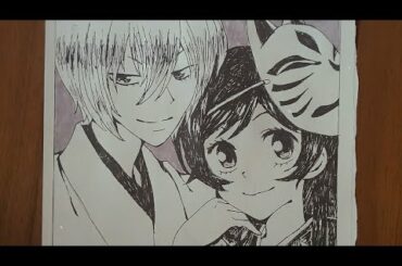 [ Draw ] Tomoe x Nanami♥「Kamisama Hajimemashita」