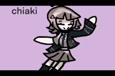 CHIAKI NANAMI SPEEDPAINT (danganronpa speed paint 2)