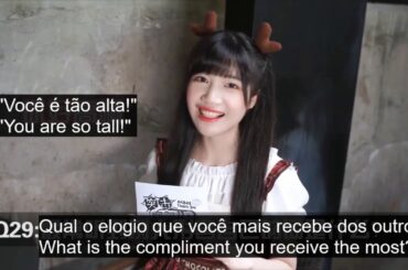 AKB48 Team SH Q&A - Zou Ruonan [PT-BR/ENG SUB]