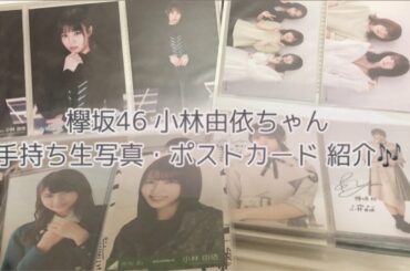 （ フルコンプ！ ）欅坂46 小林由依ちゃん 生写真・ポストカード 手持ち紹介