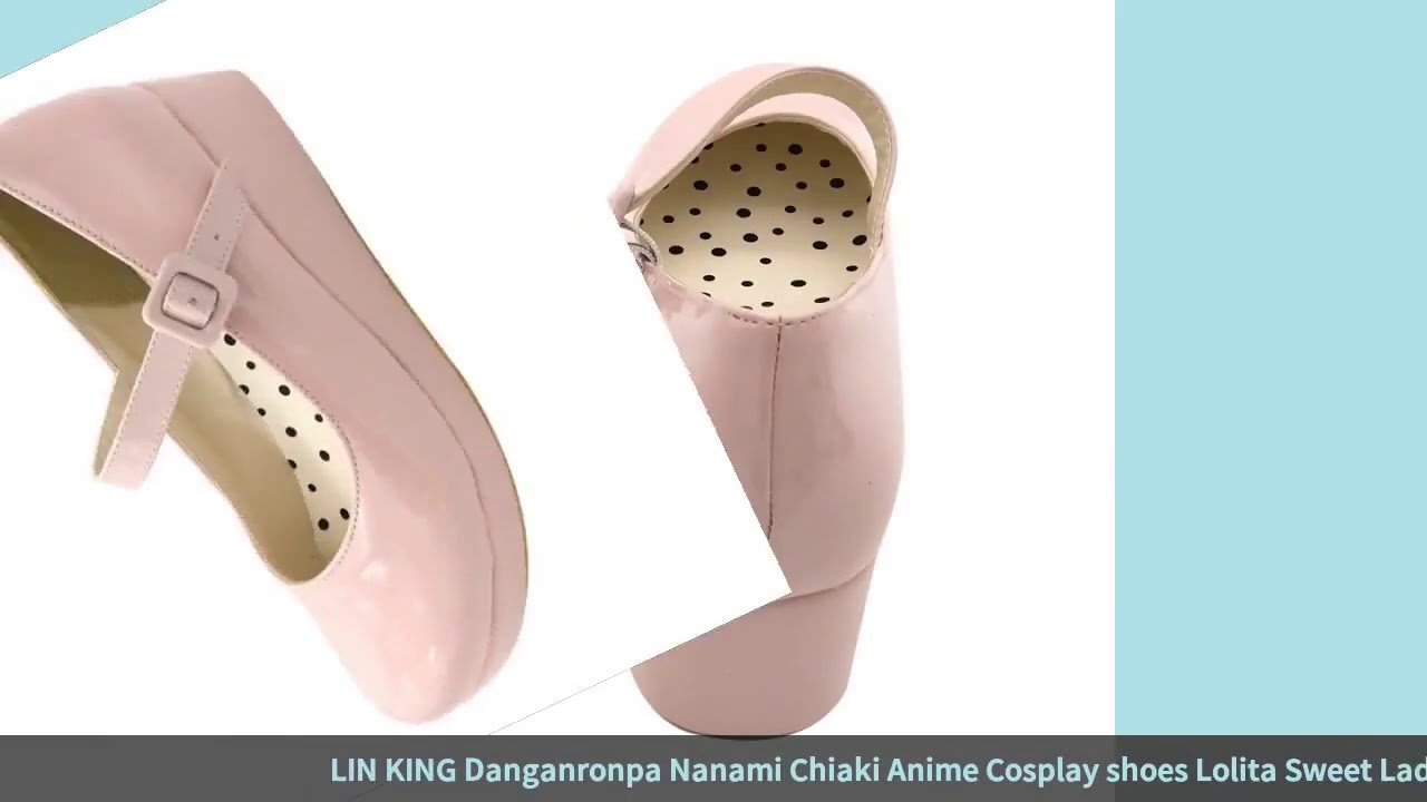 ✓LIN KING Danganronpa Nanami Chiaki Anime Cosplay shoes Lolita Sweet La ✓LIN KING Danganronpa Nanami Chiaki Anime Cosplay shoes Lolita Sweet La