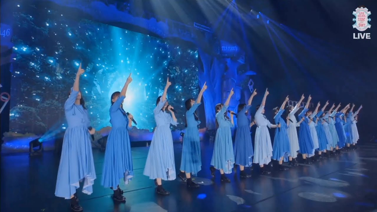 日向坂46「青春の馬」Live Online, YES！with YOU！2020.07.31