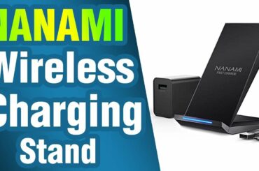 Fast Wireless Charger, NANAMI Qi Certified Charging Stand [with QC3.0 Adapter],7.5W Compat