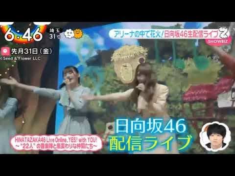 ZIP ! 日向坂４６有料生配信ライブ開催「HINATAZAKA46 Live Online, YES！with YOU！ ～“22人”の音楽隊と風変わりな仲間たち～」2020 08 03 R cid