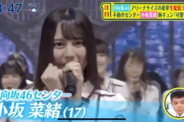 シューイチ ! 日向坂46 Live Online, YES！with YOU「不動センター小坂菜緒を注目してください」2020.08.02