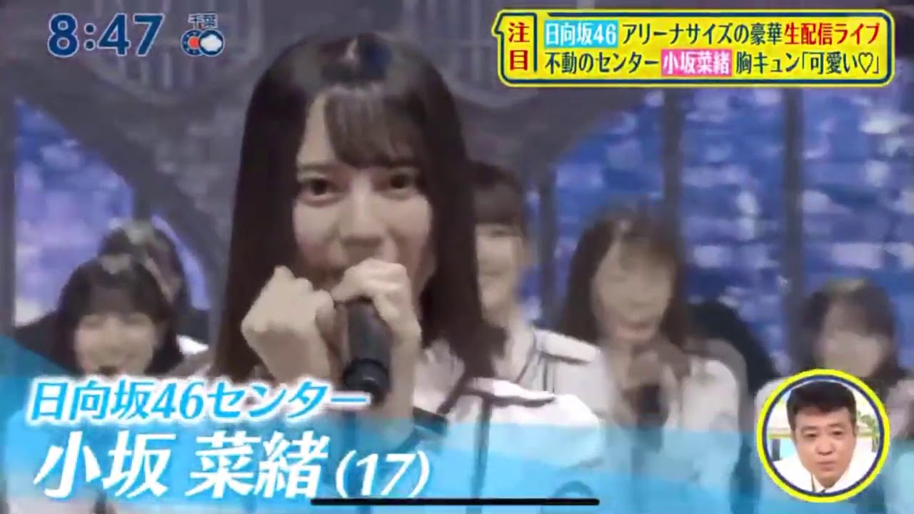 シューイチ ! 日向坂46 Live Online, YES！with YOU「不動センター小坂菜緒を注目してください」2020.08.02
