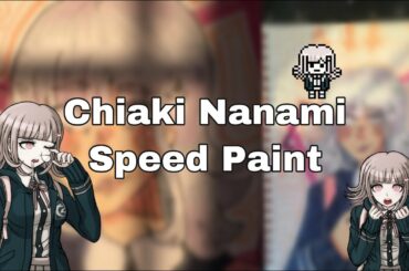 Chiaki Nanami! 🎮 // Speed Paint