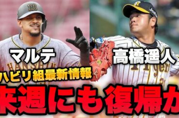 【来週復帰】阪神 高橋遥人、マルテ、守屋…がそろそろ一軍に帰ってくるぞ！！！！！！！！！