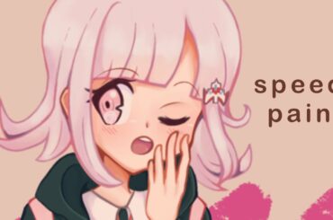 speedpaint | chiaki nanami