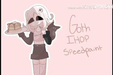 Goth-IHop Chiaki Nanami | Speedpaint |