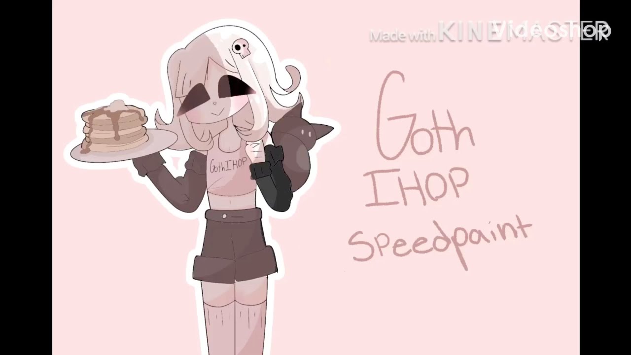 Goth-IHop Chiaki Nanami | Speedpaint |