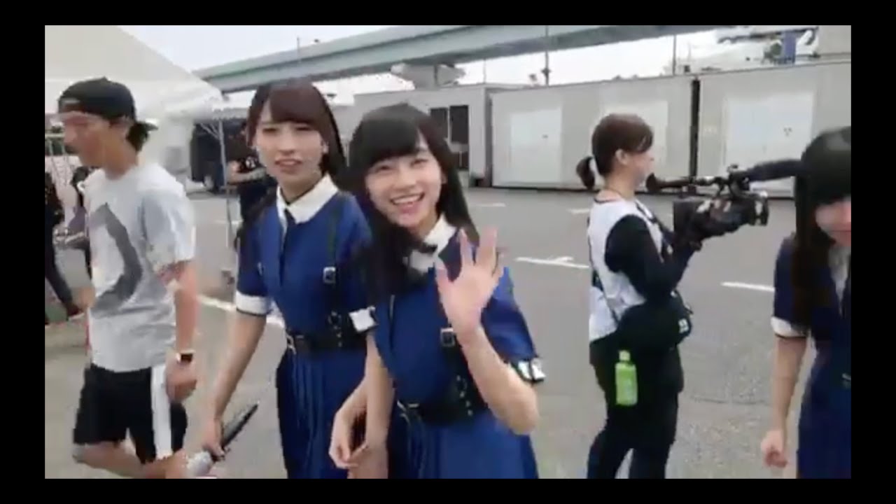 【欅坂46 日向坂46】TIF2017 裏側潜入 / 菅井友香 長濱ねる 渡辺梨加 原田葵 影山優佳 柿崎芽実 高本彩花 他